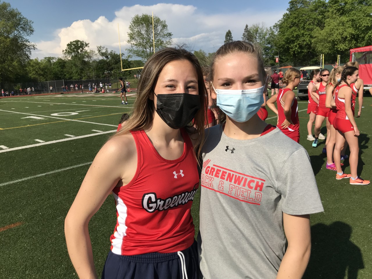 Greenwich High girls track team posts strong performances on Senior Day ...