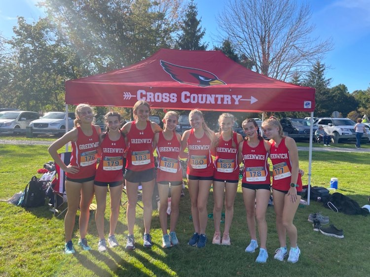 Greenwich High girls cross country team places second in team standings ...
