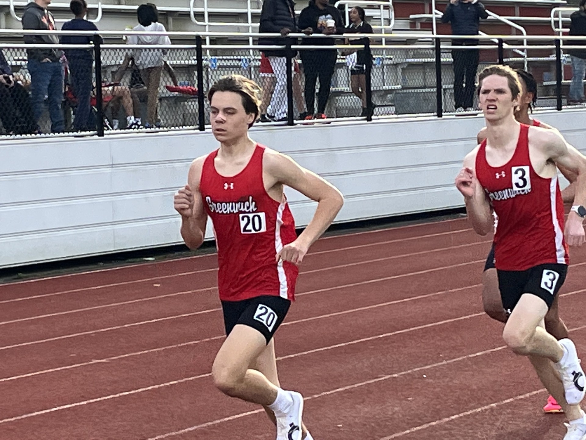 Greenwich High School boys track and showcases its skill and depth in ...