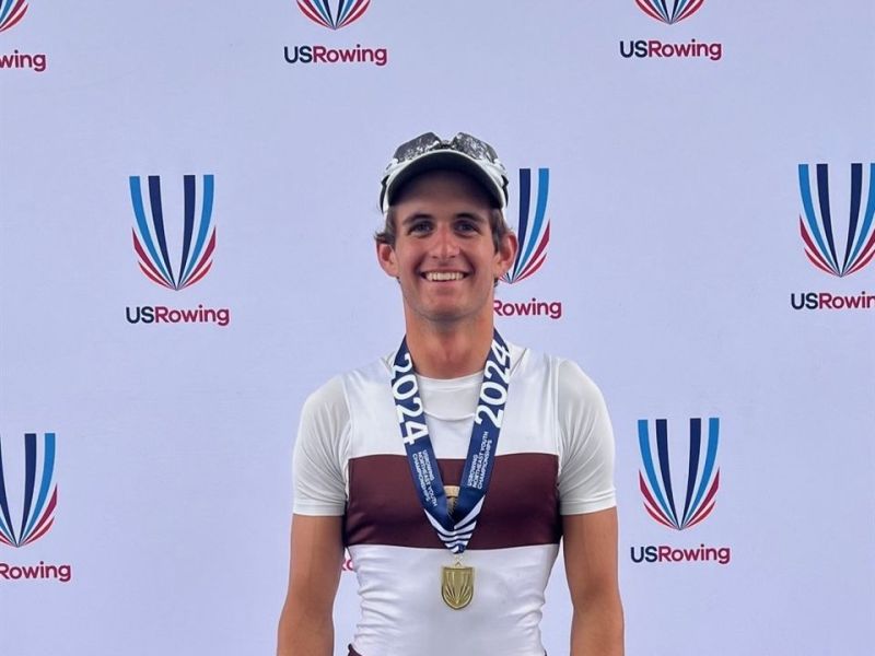 Brunswick School rowers Reed Eddy, George Kapp earn bids to Nationals