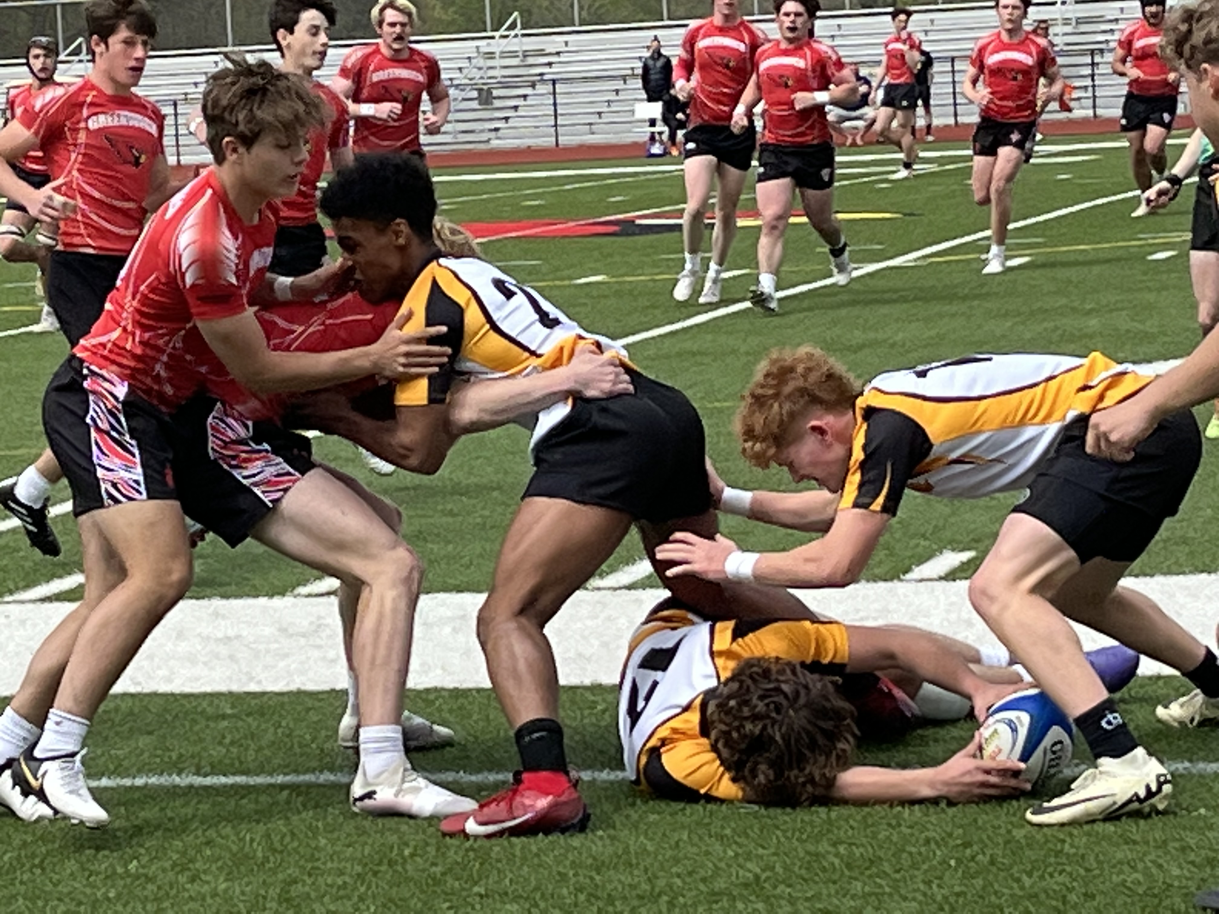 Ver City Rugby Greenwich High boys Varsity A rugby team earns tough win over rival ...