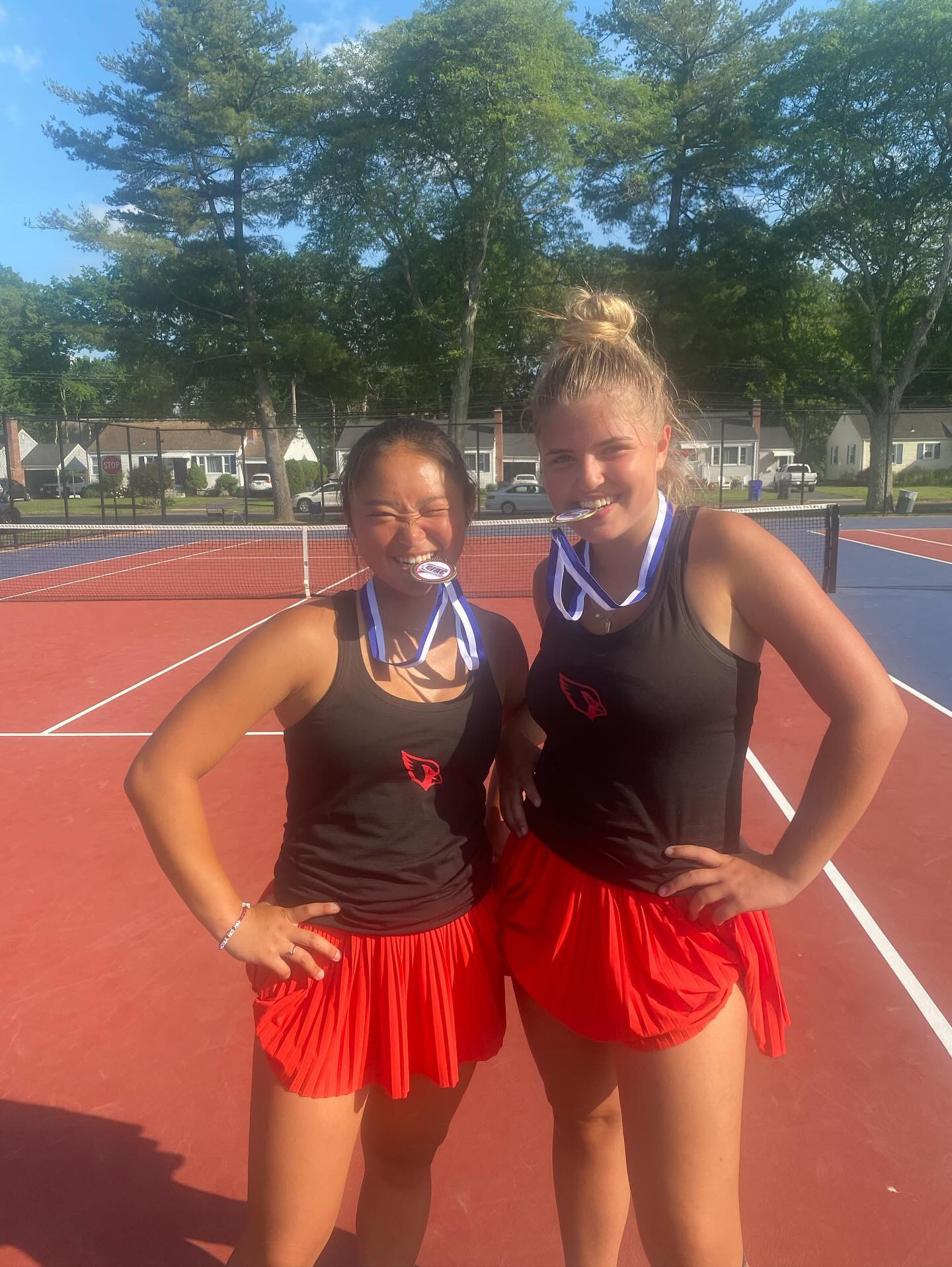 Greenwich High doubles team of Yume Inagawa, Cameron Sowter capture