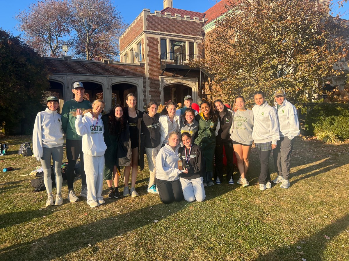 Greenwich Academy’s Lily Lyons wins FAA cross country championship; GA places second in team standings; Sacred Heart’s Charley Bacigalupo finishes fifth; Greenwich Country Day’s Gisele Putka seventh at FAA championship meet