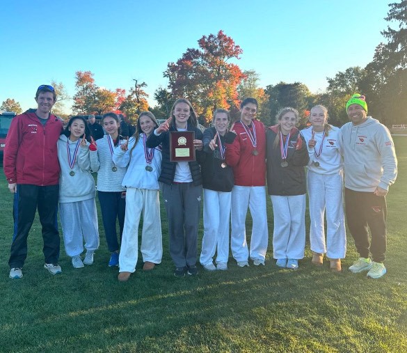 Greenwich High School girls cross country team captures Class LL, FCIAC ...