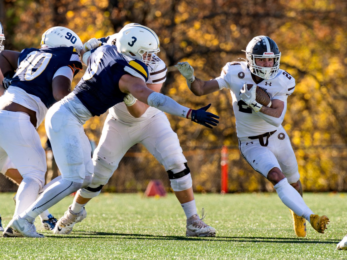 Brunswick School defeated by host Choate Rosemary Hall in NEPSAC Football Championship Bowl matchup