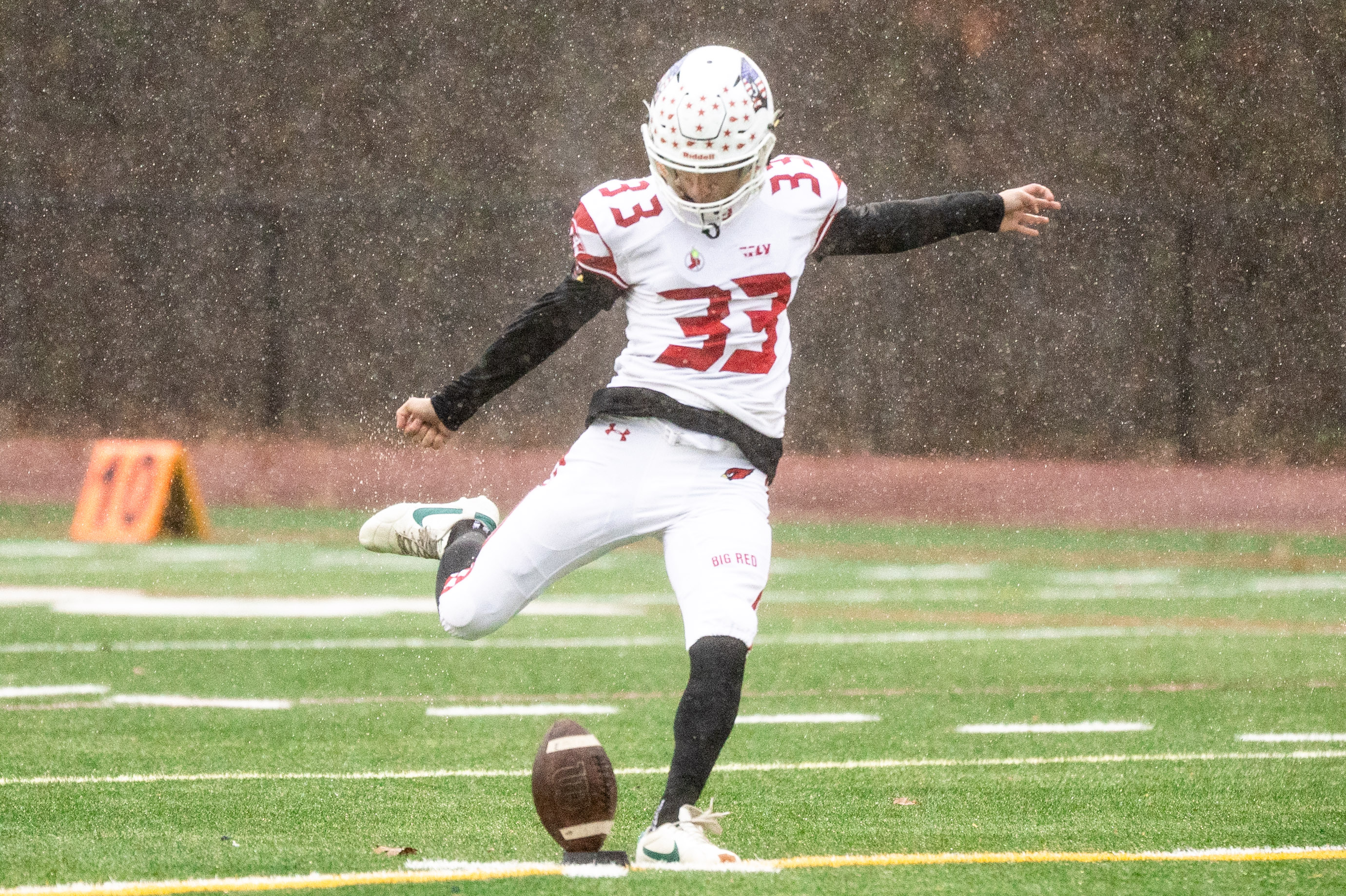 Greenwich shut out by Thanksgiving Day football rival Staples, 27