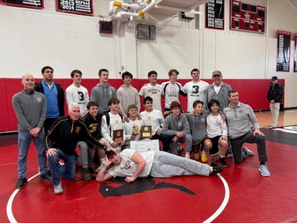 Brunswick School wrestling team places second at WNEISWA Championships