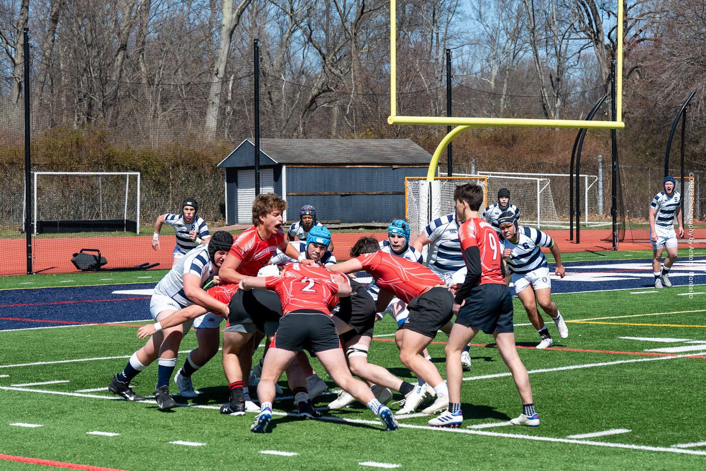 Greenwich High School boys rugby team tops rival Staples in season