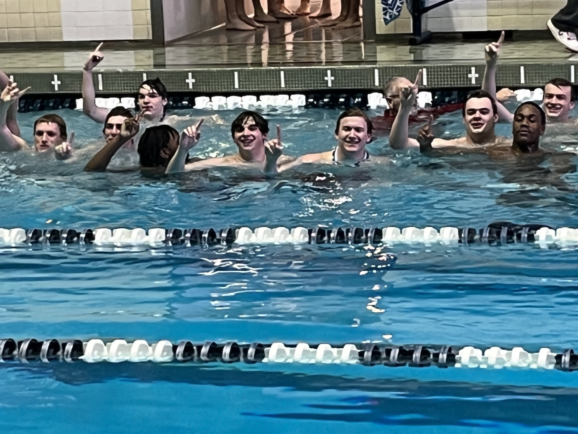Greenwich High School boys swimming team wins team title at CIAC State ...