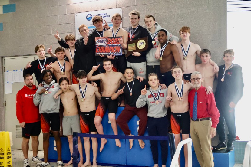 Greenwich High School boys swimming team wins team title at CIAC State ...