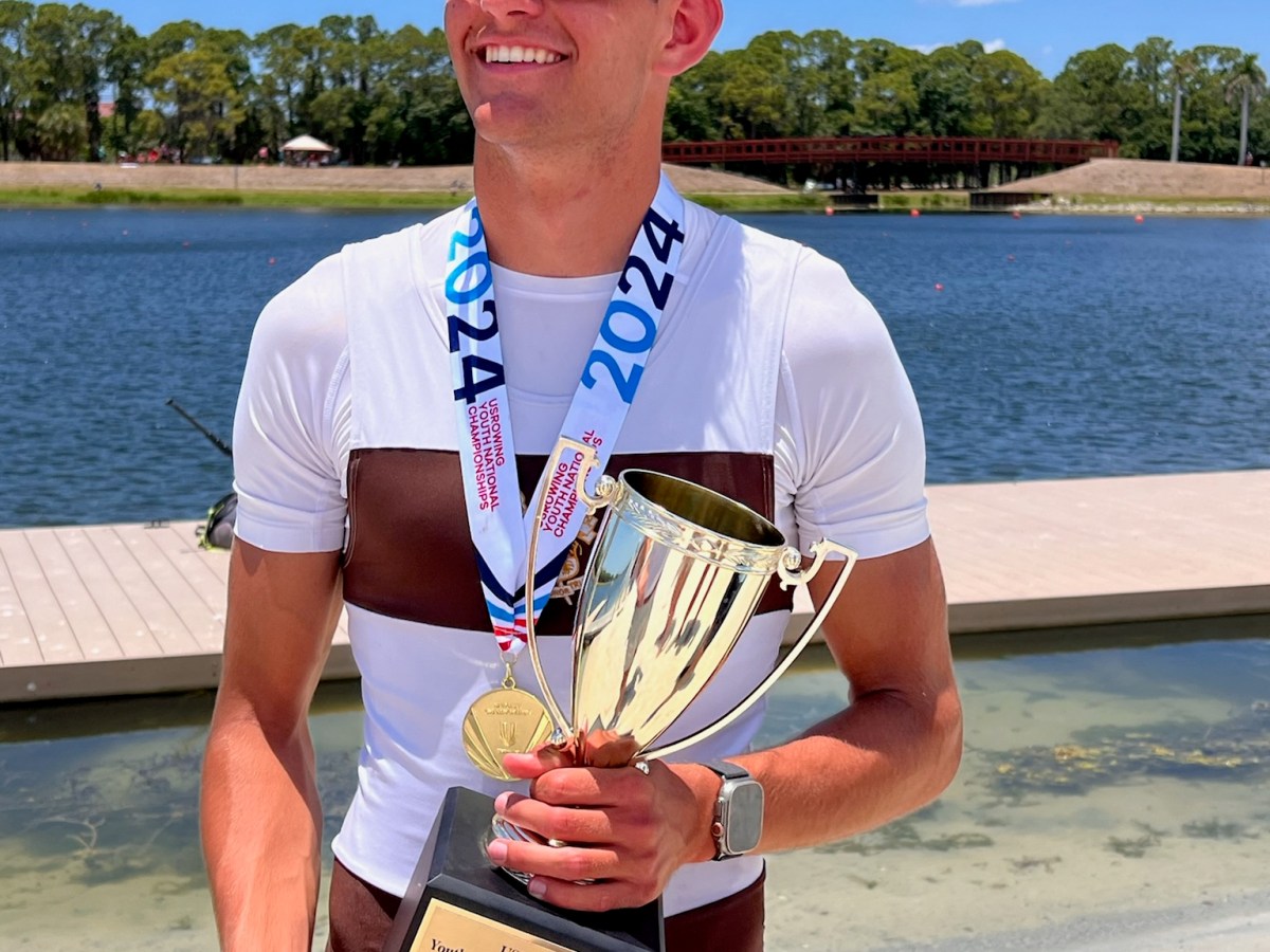 Brunswick rower George Kapp earns first-place finish at 2025 Youth Nationals