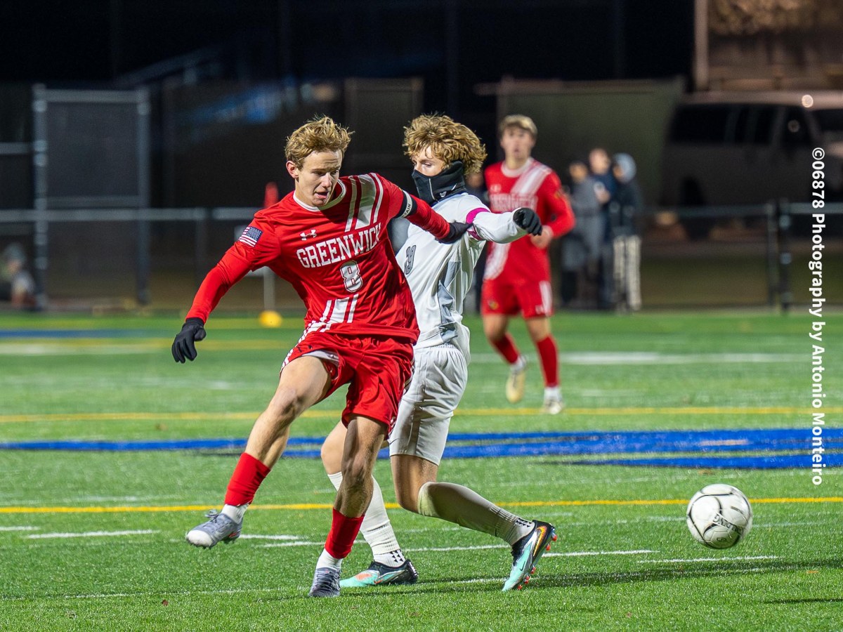 Greenwich High’s varsity boys soccer team advances to Class LL Tournament final with victory over South Windsor