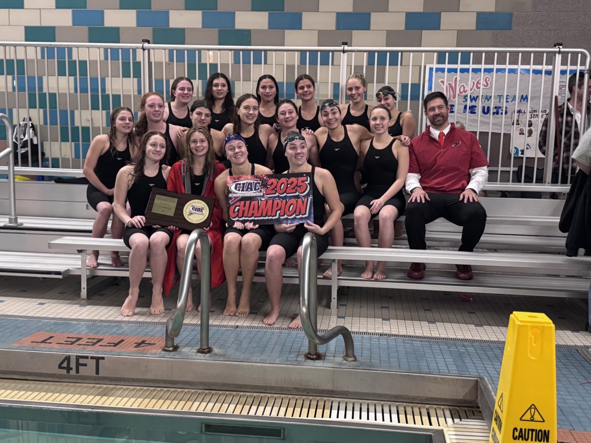 Greenwich High varsity girls swimming/diving team cruises to another CIAC Class LL championship