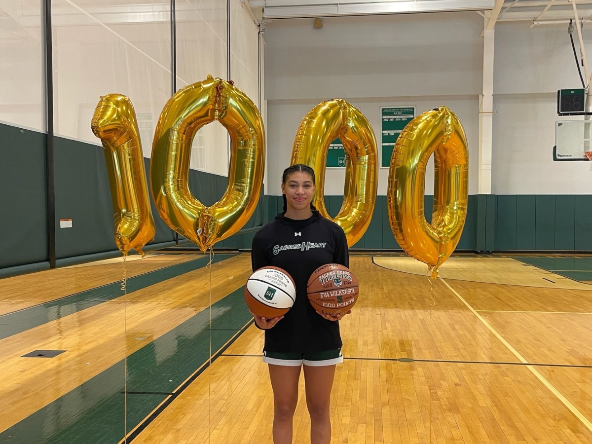 Sacred Heart Greenwich senior basketball guard Eva Wilkerson reaches 1,000th career point milestone