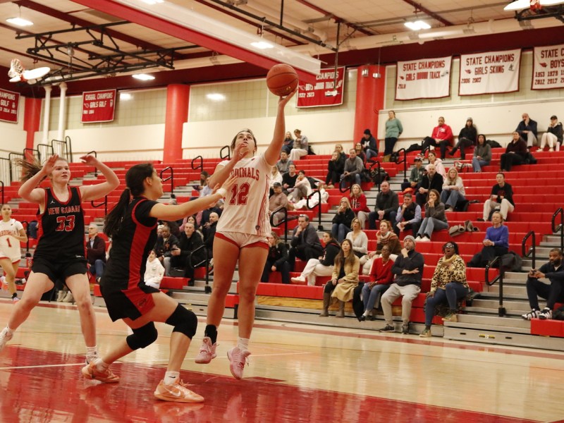 Greenwich High girls basketball team continues successful season with convincing home win vs. New Canaan