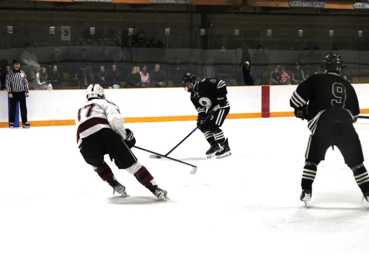 Brunswick ice hockey team advances to championship game of NEPSAC Large School Tournament with comeback, overtime win over Tabor Academy