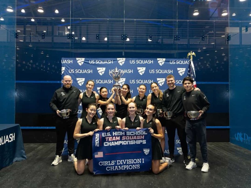 Greenwich Academy wins 10th straight Division I title at U.S. High School Team Squash Championships with victory over Hotchkiss School in title matchup