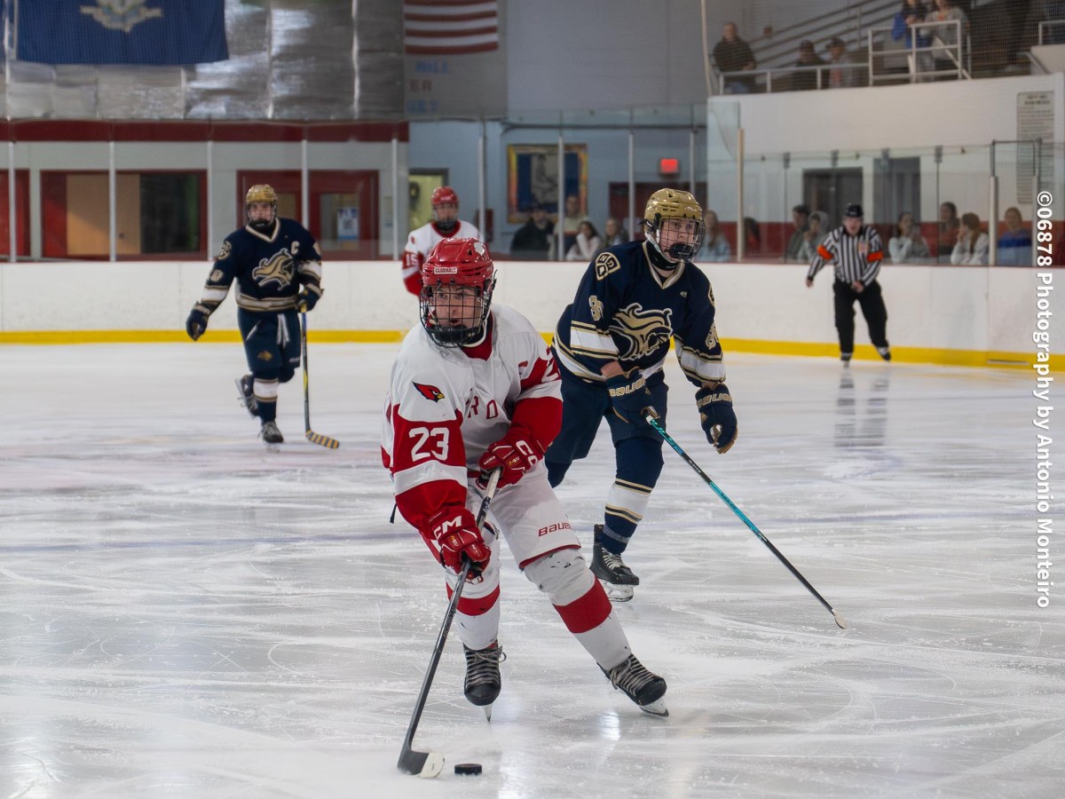 Cardinals soar over Notre Dame Prep in first round of CIAC Division I Boys Hockey Tournament for 10th win of the season