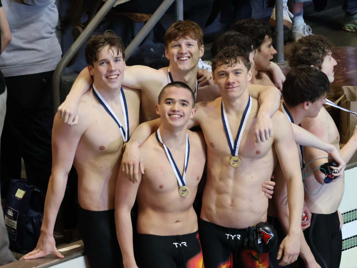 Greenwich High School boys swimming team wins CIAC State Open championship for 12th straight season, 40th time overall