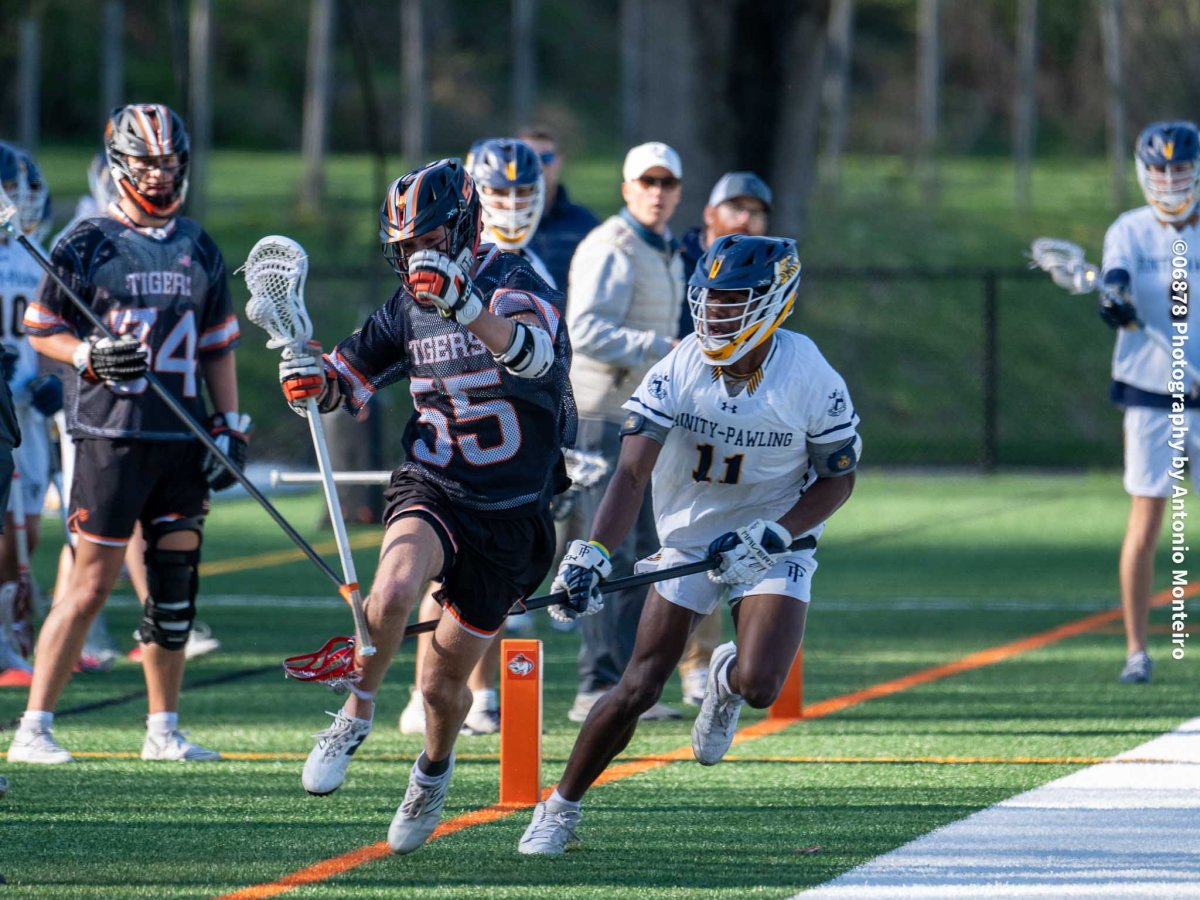 Greenwich Country Day School boys lacrosse team edged by Trinity-Pawling, undefeated in the FAA