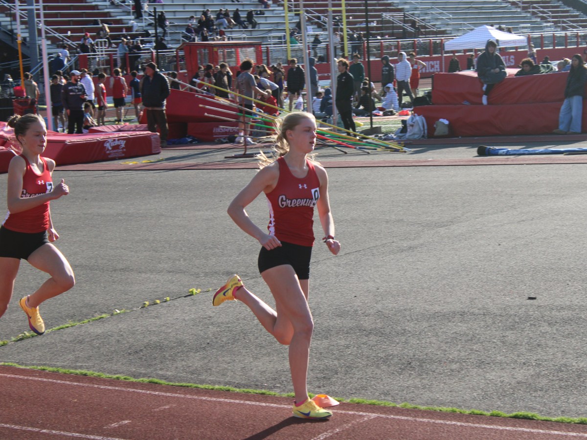 Cardinals girls track and field team tops Westhill for second straight victory