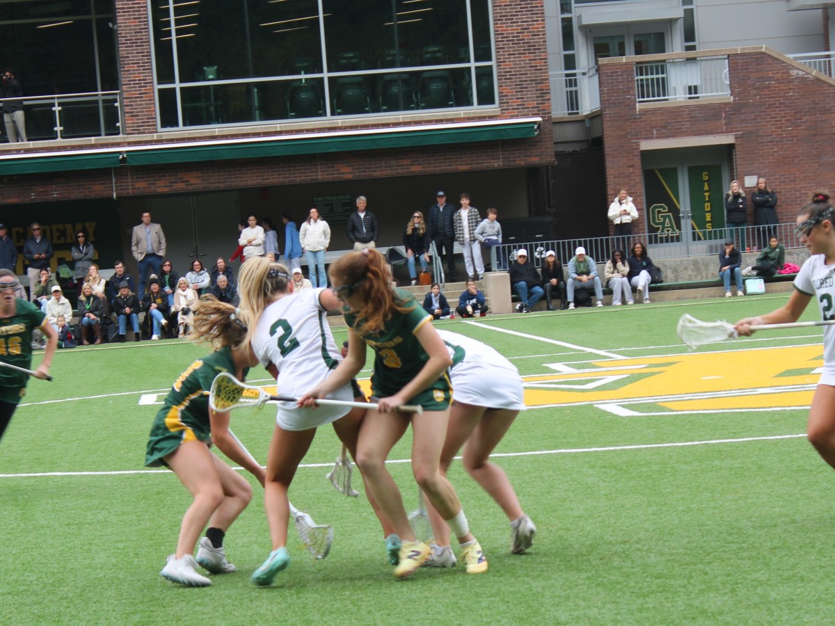 Sacred Heart Greenwich Varsity A lacrosse team uses strong second half to overtake Greenwich Academy’s Varsity A squad in rivalry matchup