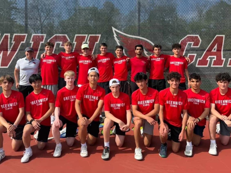 Greenwich High boys tennis team sweeps Fairfield Ludlowe, advances to FCIAC Tournament semifinals