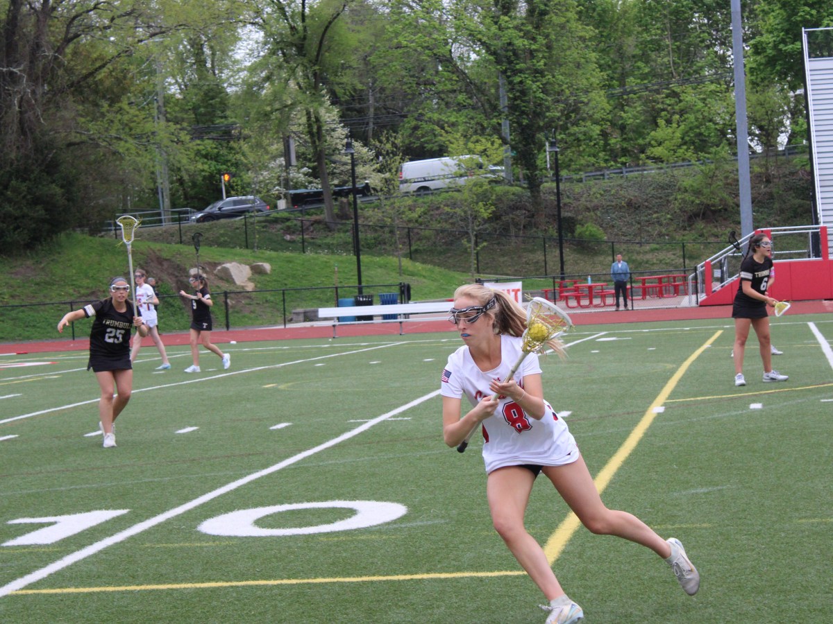 Cardinals varsity girls lacrosse team tops Trumbull at home, defeats Staples on the road to extend win streak to three games